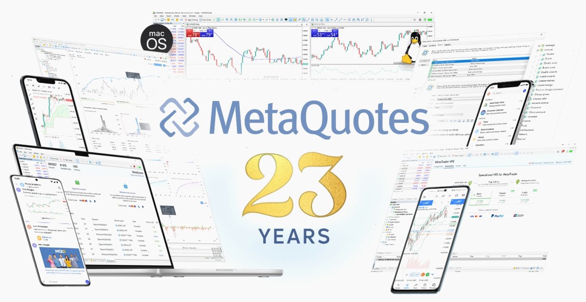 MT5_MetaTrader5_常见连接排查与中文版下载安装指南：MetaQuotes成立23周年！（封面配图）